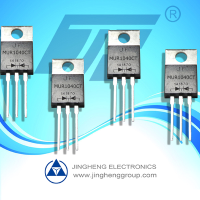 Estrutura de liga SR10200CT 10A 200V Diodo rectificador de barreira Schottky no pacote ITO220AB