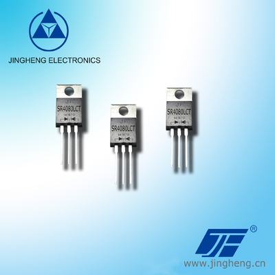 Diodo rectificador de barreira de Schottky de silício SRF1020CT 10A/20V com pacote ITO-220AB