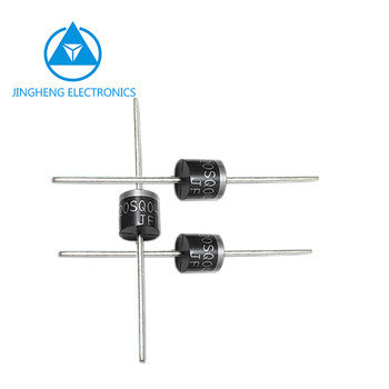 Diodo rectificador HER601/HER602/HER603/HER604/HER605/HER606/HER607/HER608 R-6 Pacote 6A