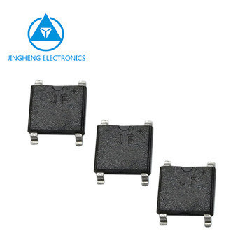 Estrutura Gpp Chip MB10s 1A 1000V Rectificador de ponte passivo de vidro com pacote Mbs
