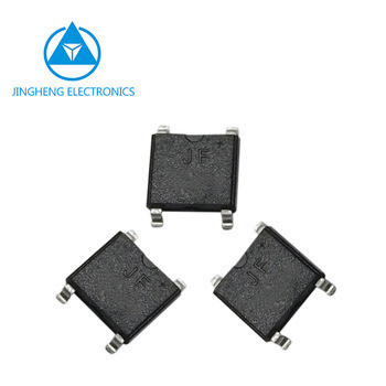 Estrutura Gpp Chip MB10s 1A 1000V Rectificador de ponte passivo de vidro com pacote Mbs