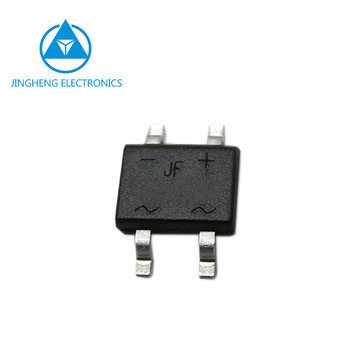MB1F a MB10F Diodo rectificador de ponte passivo de vidro com embalagem MBF e silício