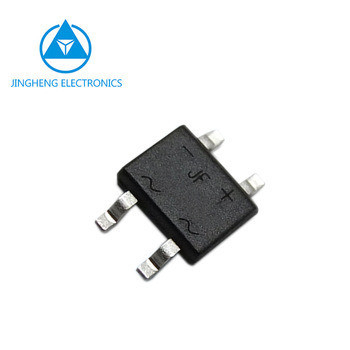 MB1F a MB10F Diodo rectificador de ponte passivo de vidro com embalagem MBF e silício