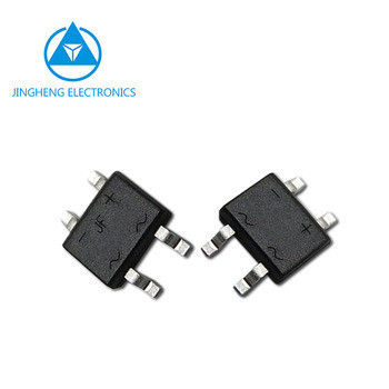 MB1F a MB10F Diodo rectificador de ponte passivo de vidro com embalagem MBF e silício