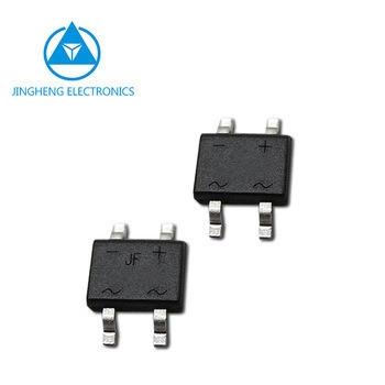 MB1F a MB10F Diodo rectificador de ponte passivo de vidro com embalagem MBF e silício
