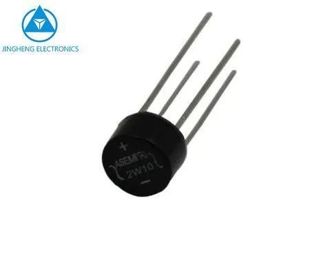 Chip GPP 2A D 2W005/2W02/2W04/2W06/2W08/2W10 Diodo rectificador de ponte com pacote WOB