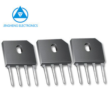 Diodo rectificador de ponte de silício com pacote GBU GBU406 4A/600V Nenhuma luminosidade