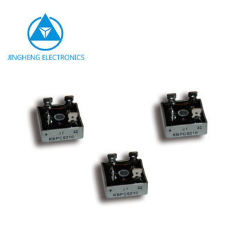 KBPC2510 DIODE RETIGIDOR DE PONTE com 25A 1000V VRRM para aplicações de alta tensão
