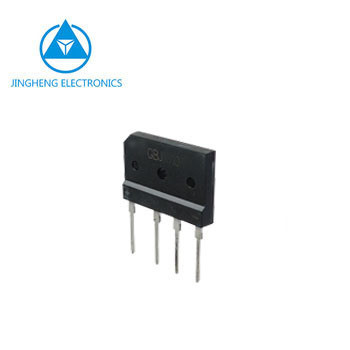 GBJ2506 Diodo rectificador de ponte 25A/600V com peso bruto 8.000kg