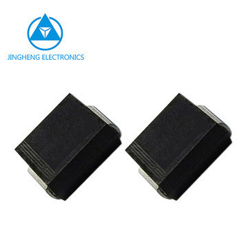 SMBJ5.0 a SMBJ440 Supressores de tensão transitória com material de silício no esquema SMB