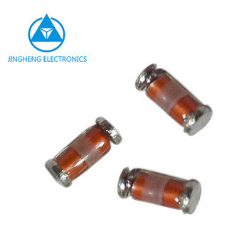 Diodos Zener SMD de silício ZMM1-ZMM200 0,5W em pacote Minimelf para requisitos do cliente