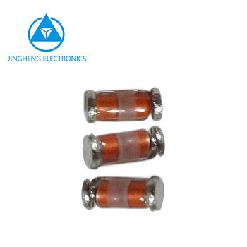 Diodos Zener SMD de silício ZMM1-ZMM200 0,5W em pacote Minimelf para requisitos do cliente