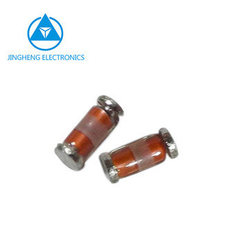 Diodos Zener SMD de silício ZMM1-ZMM200 0,5W em pacote Minimelf para requisitos do cliente