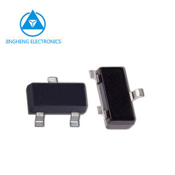 NO LIGHT Mount de superfície NPN Transistores de plástico encapsulado MMBT2222A 300mW SOT-23 Case