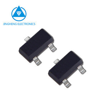 NO LIGHT Mount de superfície NPN Transistores de plástico encapsulado MMBT2222A 300mW SOT-23 Case